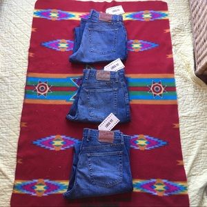 3 NWT Lucky Brand Loose Fit Straight Leg Men’s Jeans 30/33